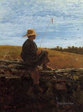 Winslow Homer Painting - On Guard Realism painter Winslow Homer